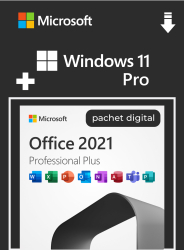 Licente Windows 11 Pro + Office 2021 Pro Plus 1 Dispozitiv 
