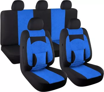 SET HUSE SCAUN COMFORT ALBASTRU 