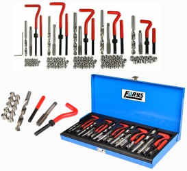 Trusa set reparatie filete stricate deteriorate M5-M12 131 piese cu insertie metalica FR4826 