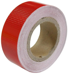 Banda reflectorizanta adeziva tip fagure - ROSIE rola 5cm x 25m 