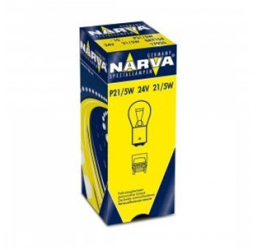 BEC STOP FRANA 24V P21/5W SET 10 BUC NARVA 
