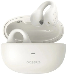 Casti Fara Fir True Wireless pentru Sport - Baseus AirGo AS01 A00069101223-00 - White 