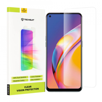 Folie pentru Oppo A94 4G / A94 5G / A74 4G / A95 / Reno5 Lite / Reno5 Z / Reno7 5G / Find X5 Lite / Realme 9 4G / 9 Pro Plus - Techsuit Clea 