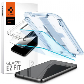 Folie pentru Samsung Galaxy S23 Plus set 2 - Spigen Glas.tR EZ FIT - Clear 