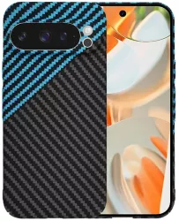 Husa pentru Google Pixel 9 Pro - Techsuit Carbonite FiberShell - Blue Pulse 