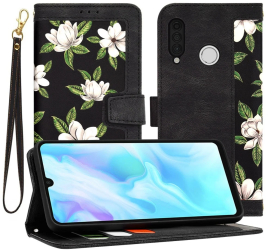 Husa pentru Huawei P30 Lite / P30 Lite New Edition - Techsuit FlipCraft - Flowers of the Dawn 