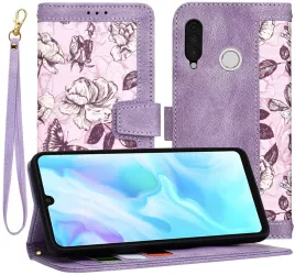 Husa pentru Huawei P30 Lite / P30 Lite New Edition - Techsuit FlipCraft - Mysterious Purple 