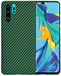 Husa pentru Huawei P30 Pro / P30 Pro New Edition - Techsuit Carbonite FiberShell - Green 