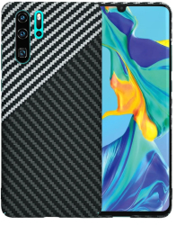 Husa pentru Huawei P30 Pro / P30 Pro New Edition - Techsuit Carbonite FiberShell - Stealth Gray