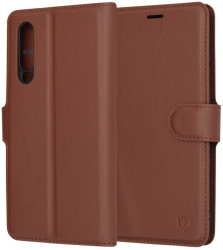 Husa pentru Huawei P30 - Techsuit Leather Folio - Brown 