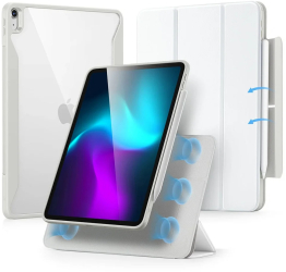 Husa pentru iPad Air 13 2024 - ESR Rebound Hybrid - White 