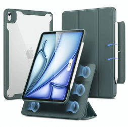 Husa pentru iPad Air 4 2020 / Air 5 2022 / Air 11A 2024 - ESR Rebound Hybrid - Forest Green 