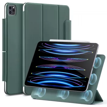 Husa pentru iPad Pro 11 2018 / 2020 / 2021 / 2022 - ESR Rebound Magnetic - Forest Green 