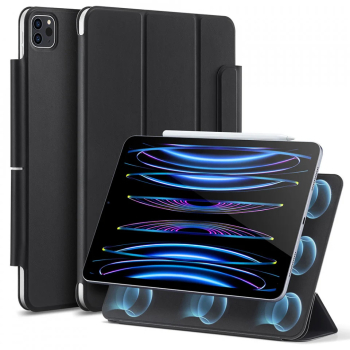 Husa pentru iPad Pro 11 2018 / 2020 / 2021 / 2022 - ESR Rebound Magnetic - Rugged Black 
