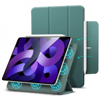 Husa pentru iPad Pro 11 2018 / iPad Air 4 / 5 / 11 2020/2022/2024 - ESR Rebound Magnetic - Forest Green 