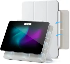Husa pentru iPad Pro 11 2024 - ESR Rebound Magnetic - White 