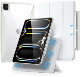 Husa pentru iPad Pro 13 2024 - ESR Rebound Hybrid - White 