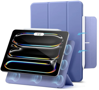 Husa pentru iPad Pro 13 2024 - ESR Rebound Magnetic - Lavender 