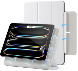 Husa pentru iPad Pro 13 2024 - ESR Rebound Magnetic - White 