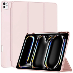 Husa pentru iPad Pro 13 2024 - Techsuit Flex Trifold - Pink 
