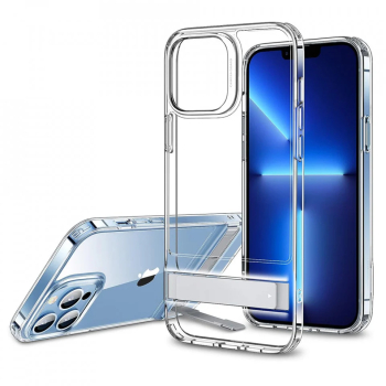 Husa pentru iPhone 13 Pro Max - ESR Air Shield Boost Kickstand - Clear 