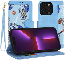 Husa pentru iPhone 13 Pro - Techsuit FlipCraft - VibrantA Blue