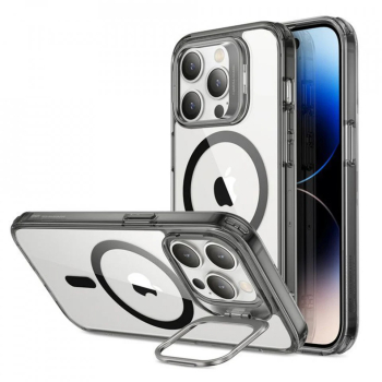 Husa pentru iPhone 14 Pro Max - ESR Classic Kickstand HaloLock - Clear Black 