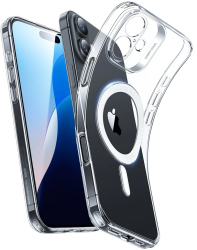Husa pentru iPhone 16 - ESR Zero HaloLock - Clear 