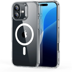 Husa pentru iPhone 16 Plus - ESR Classic Hybrid HaloLock - Clear 