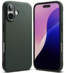Husa pentru iPhone 16 Plus - Ringke Onyx - Dark Green 