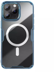 Husa pentru iPhone 16 Pro Max - Nillkin Nature TPU Pro Magnetic Case - Blue