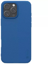 Husa pentru iPhone 16 Pro Max - Nillkin Super Frosted Shield Pro - Blue 