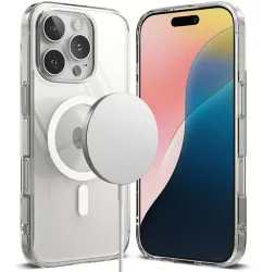 Husa pentru iPhone 16 Pro Max - Ringke Fusion MagSafe - Clear 