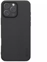 Husa pentru iPhone 16 Pro - Nillkin Super Frosted Shield Pro Magnetic - Black 