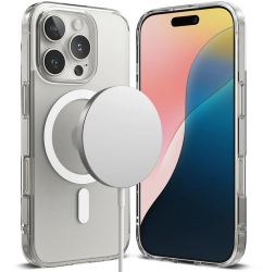 Husa pentru iPhone 16 Pro - Ringke Fusion MagSafe - Matte Clear 