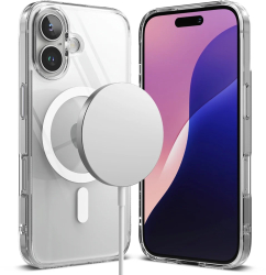 Husa pentru iPhone 16 - Ringke Fusion MagSafe - Clear 