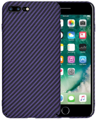 Husa pentru iPhone 7 Plus / iPhone 8 Plus - Techsuit Carbonite FiberShell - Purple 