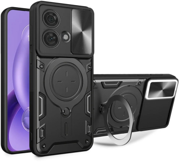 Husa pentru Motorola Edge 40 Neo - Techsuit CamGuard Pro - Black 