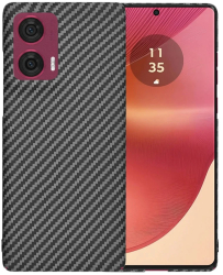 Husa pentru Motorola Edge 50 Fusion - Techsuit Carbonite FiberShell - Black 