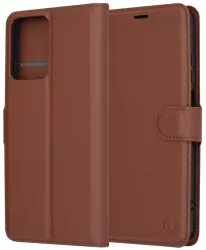 Husa pentru Motorola Moto G04 / Moto G04s / Moto G24 / Moto E14 - Techsuit Leather Folio - Brown 
