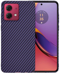 Husa pentru Motorola Moto G84 - Techsuit Carbonite FiberShell - Purple 