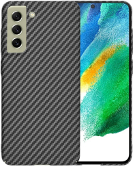Husa pentru Samsung Galaxy S21 FE 5G - Techsuit Carbonite FiberShell - Black 