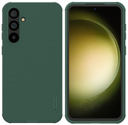 Husa pentru Samsung Galaxy S24 FE - Nillkin Super Frosted Shield Pro - Deep Green 