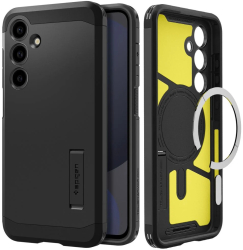 Husa pentru Samsung Galaxy S24 FE - Spigen Tough Armor MagSafe - Black 