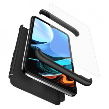Husa pentru Xiaomi Redmi 9T / Redmi 9 Power + Folie - GKK 360 - Black 