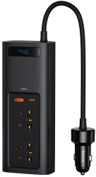 Invertor pentru Masina USB Type-C CN/EU 220V 150W - Baseus CRNBQ-A01 - Black 