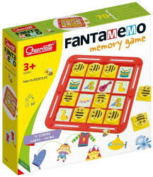 Joc de memorie Quercetti FantaMemo Bee Multipicture 