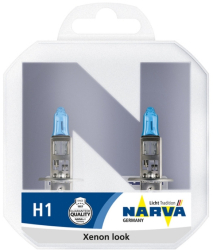 SET 2 BECURI FAR H1 55W 12V RANGE POWER WHITE NARVA 
