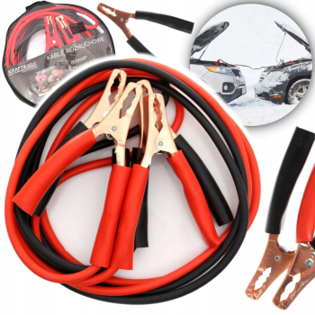 Set 2 cabluri curent pornire auto 800A 4.5 m 12-24V KD1284 