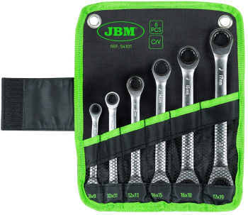 SET 6 CHEI CU RATCHET JBM 